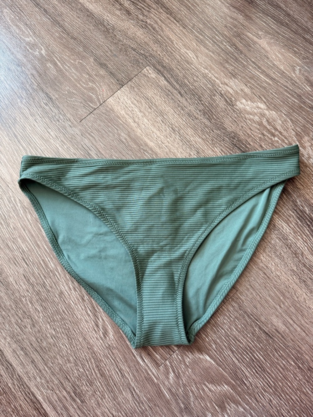 H&M Olive Green Ribbed Bikini Set - Picture 5 of 7